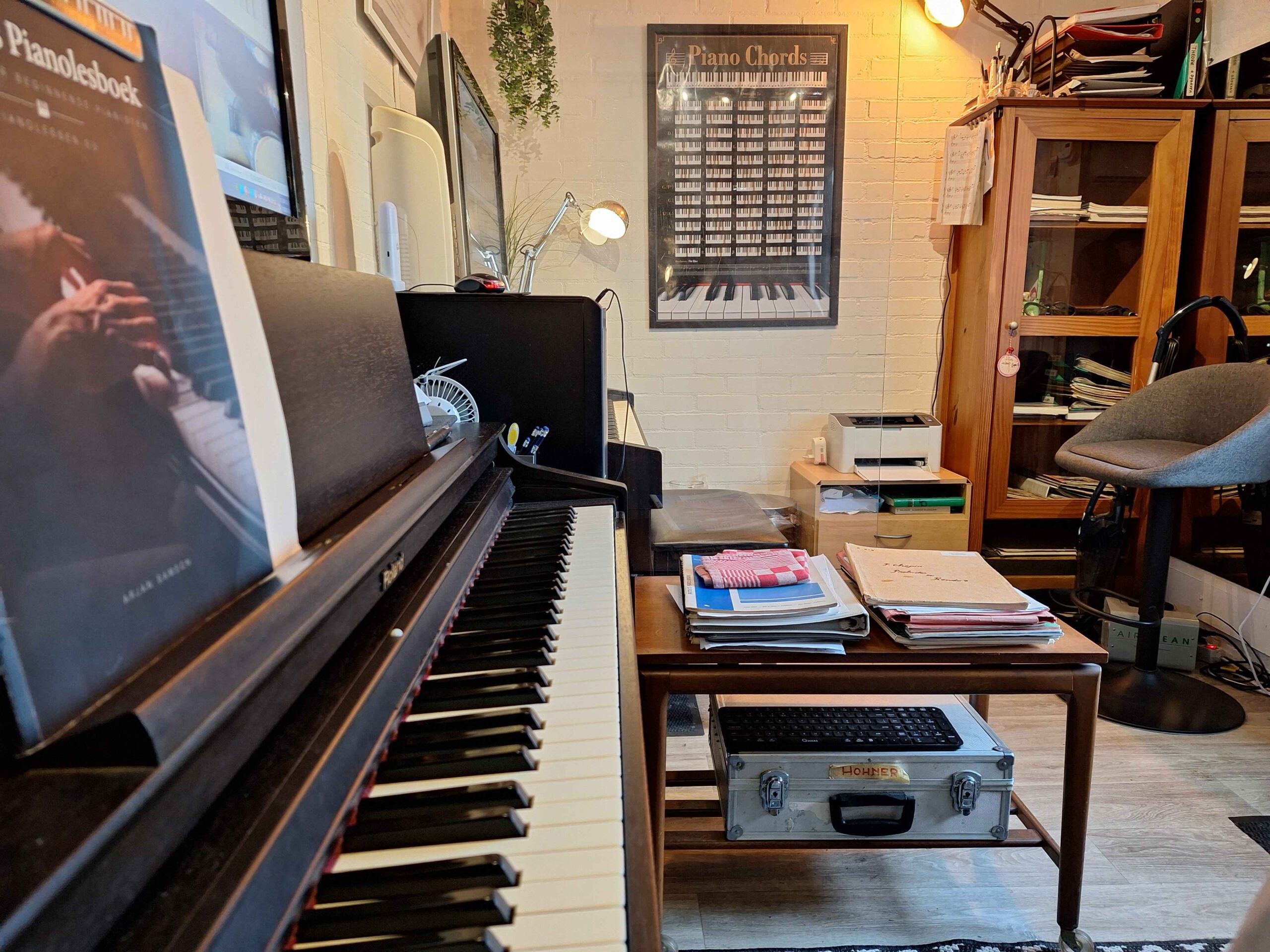 Pianoles ruimte Rotterdam Ommoord